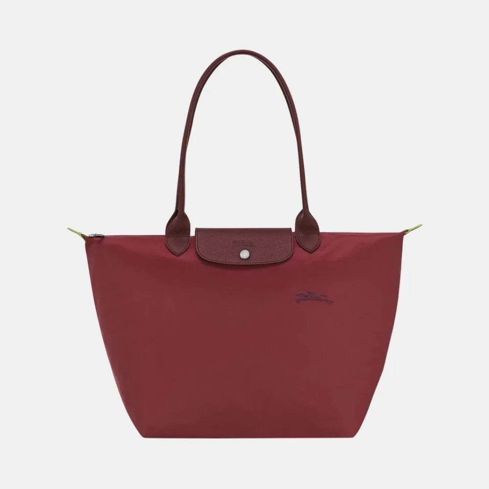 Longchamp Le Pliage Green Tote Bag (Pomegranate)