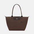 Longchamp Le Pliage Green Tote Bag (Mocha)
