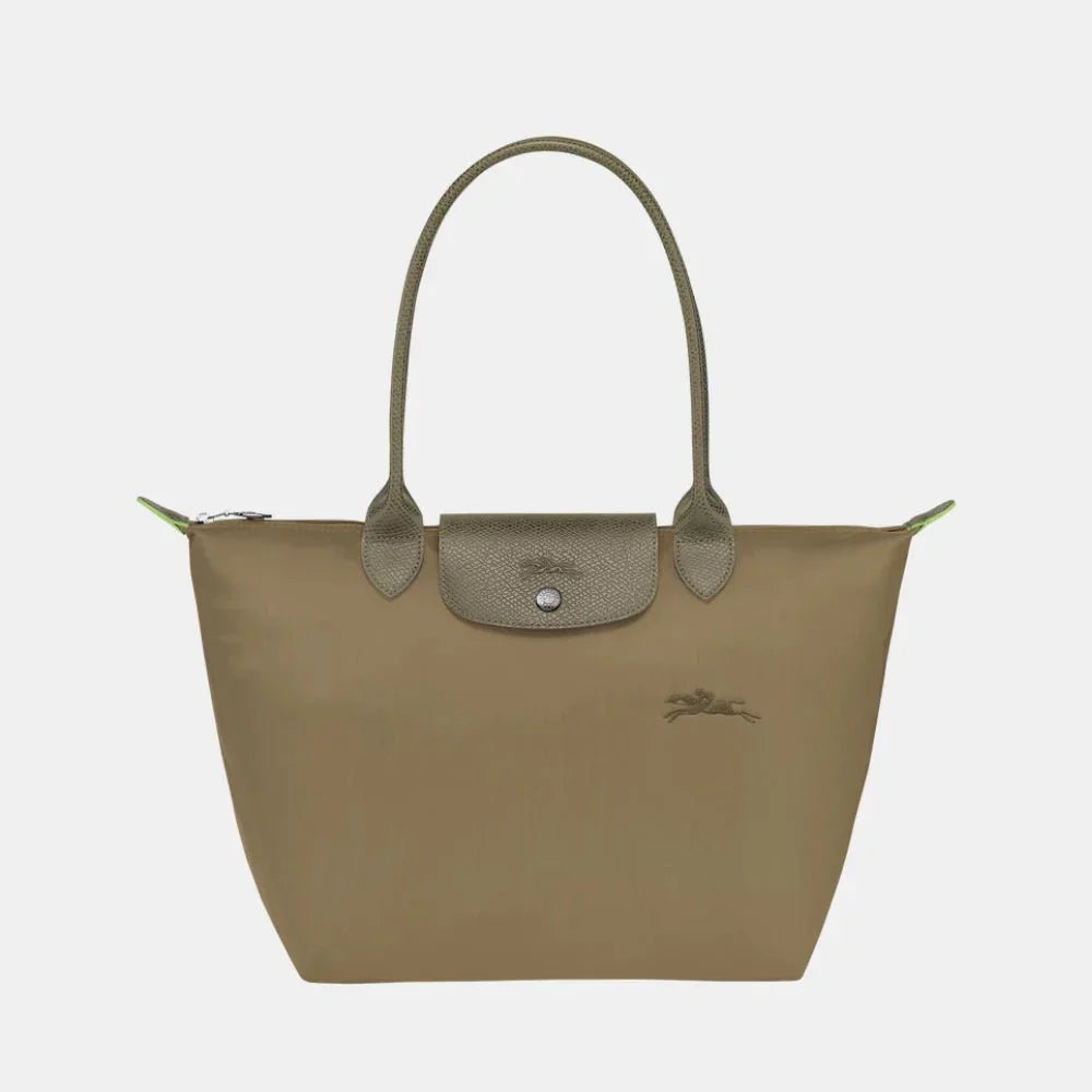 Longchamp Le Pliage Green Tote Bag (Artichoke)