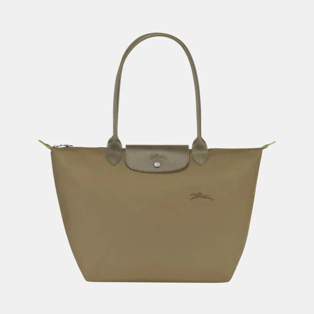 Longchamp Le Pliage Green Tote Bag (Artichoke)