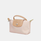 Longchamp Le Pliage Green Pouch With Handle