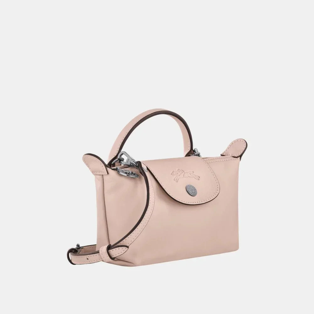 Longchamp Le Pliage Xtra XS Leather Pouch
