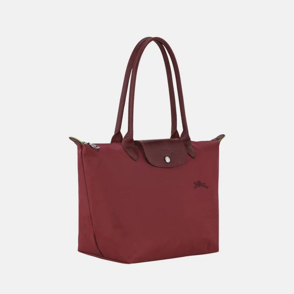 Longchamp Le Pliage Green Tote Bag (Pomegranate)