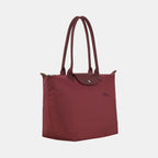Longchamp Le Pliage Green Tote Bag (Pomegranate)