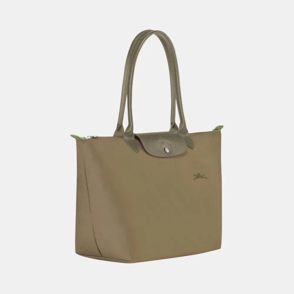 Longchamp Le Pliage Green Tote Bag (Artichoke)