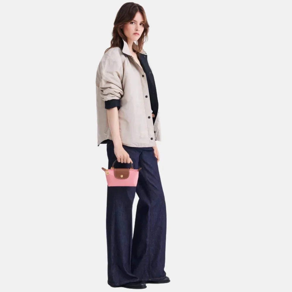 Longchamp Le Pliage Original Pouch With Handle